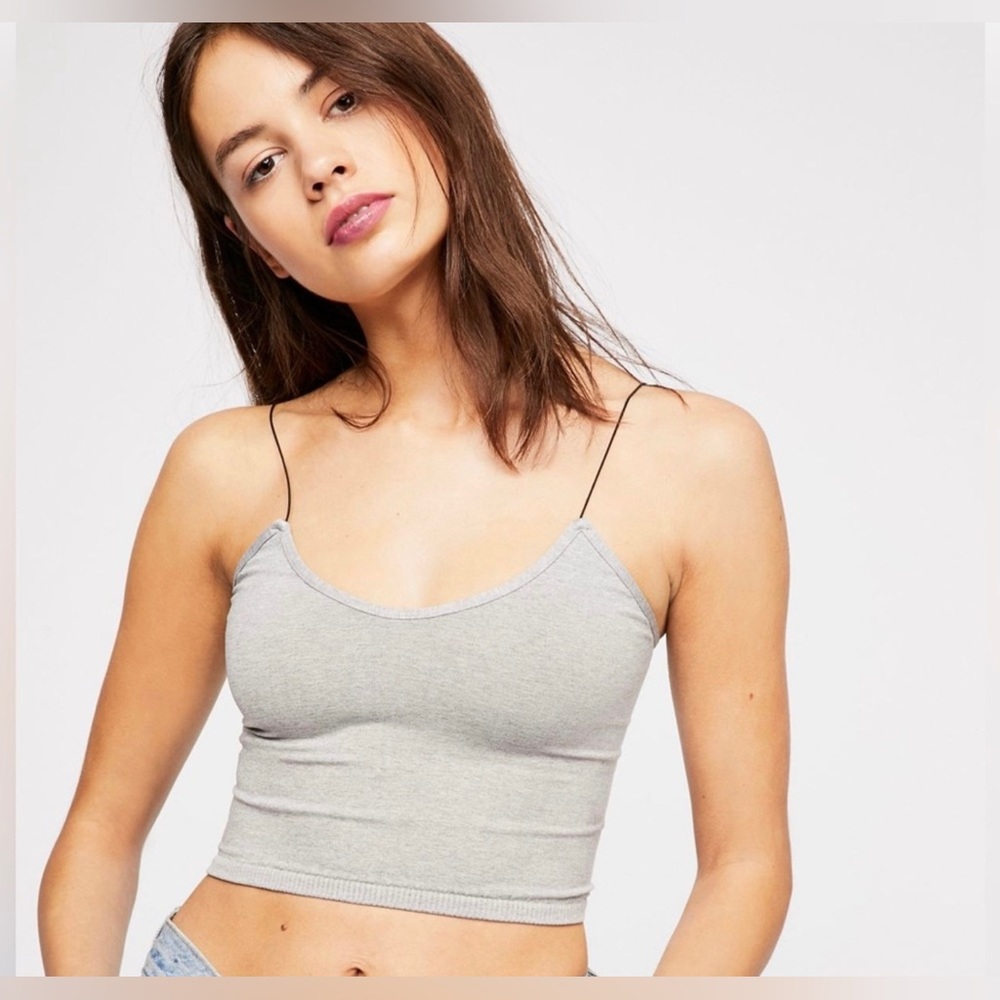 NWOT Free People Skinny Strap Seamless Brami